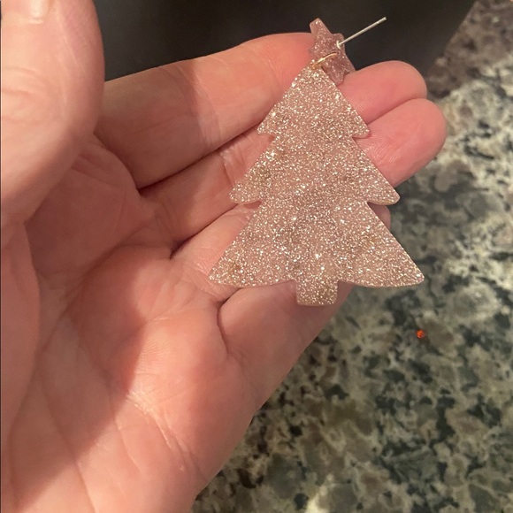 Pink NWT Holiday Tree Earrings - Picture 12 of 12